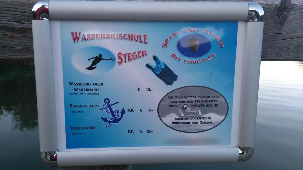Ferienwohnung Christian Am Ossiachersee Bodensdorf Exterior photo